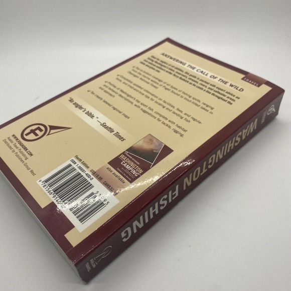 Foghorn Outdoors Washington Fishing Paperback Book by Terry Rudnick - Picture 9 of 10